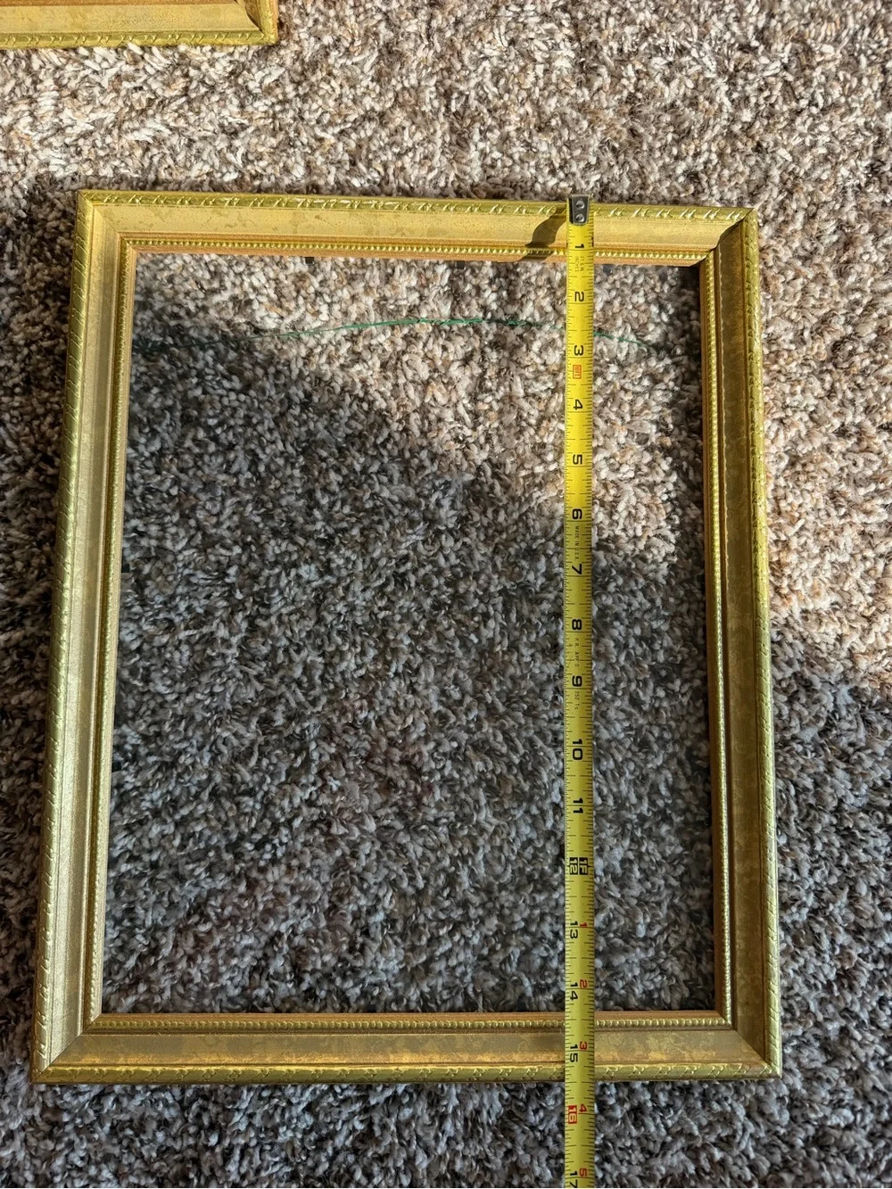 Vintage Gold Ornate 11x14 Picture Frames Set of Two